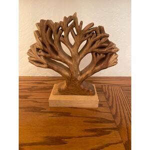 Handcrafted Carved Tree Of Life